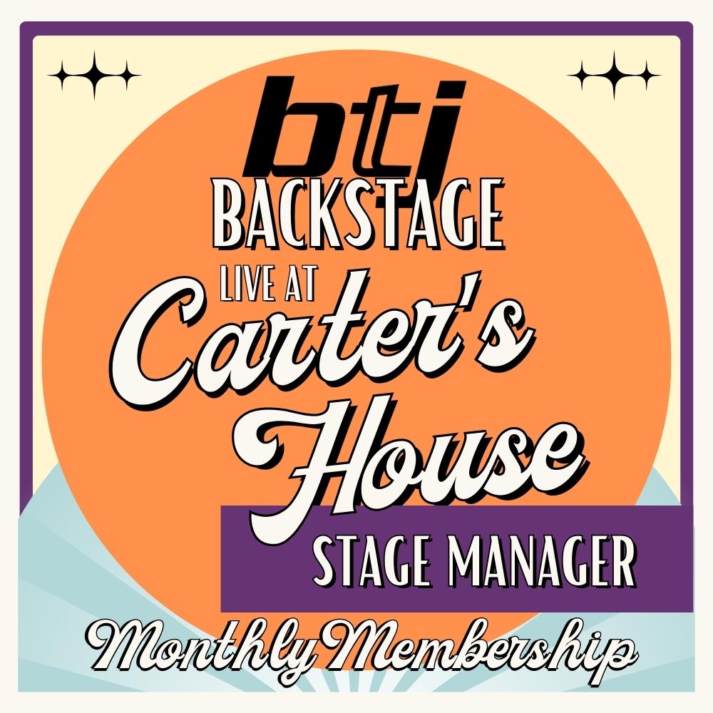 BTJ Backstage - BTJ Stage Manager