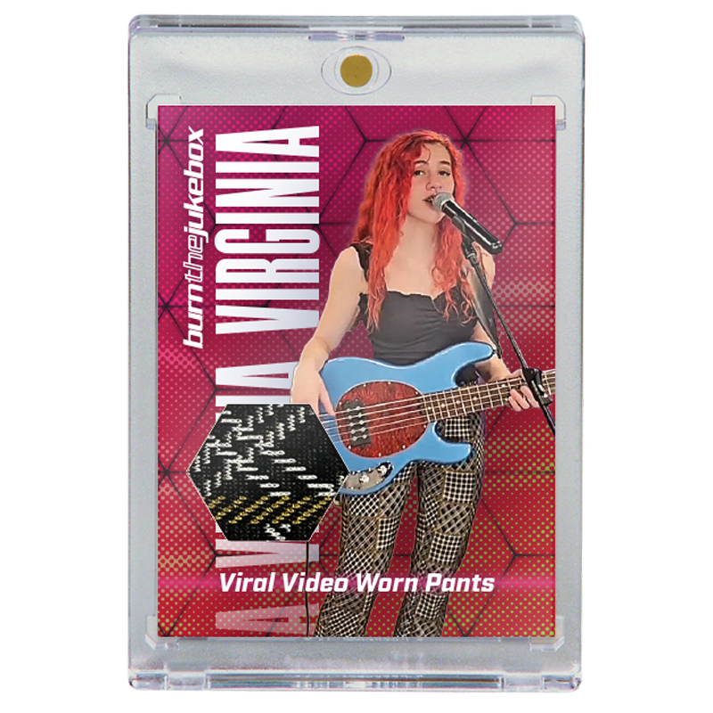 Virginia Viral Video Worn Pants Relic Trading Card