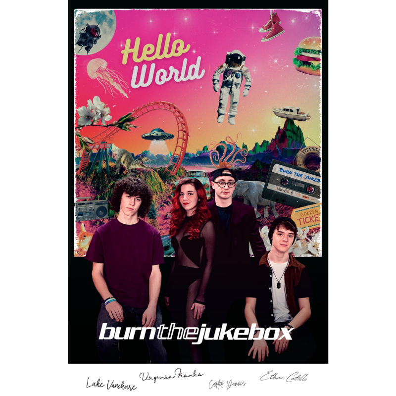 Hello World Autographed Poster
