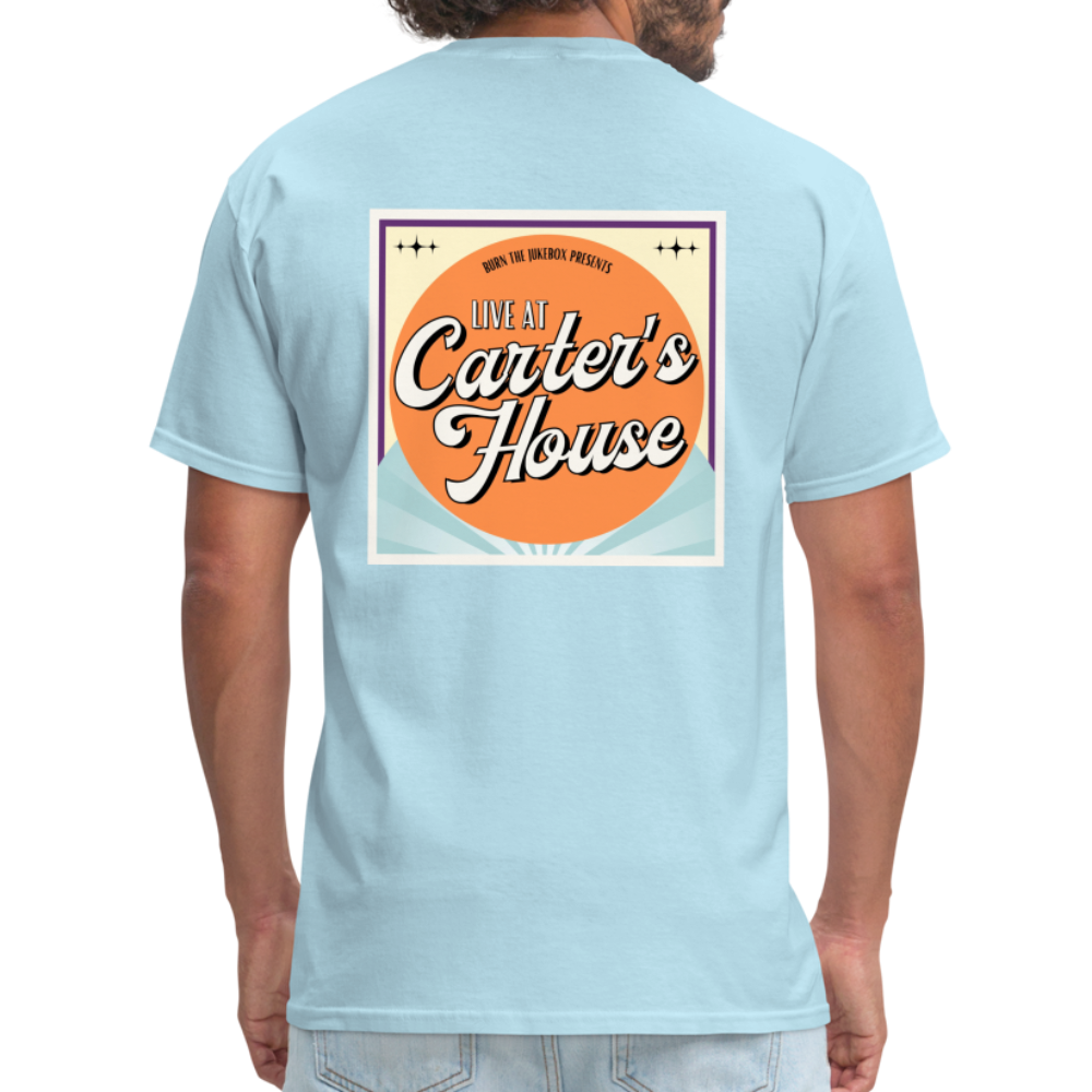 Live At Carter's House Tee - powder blue